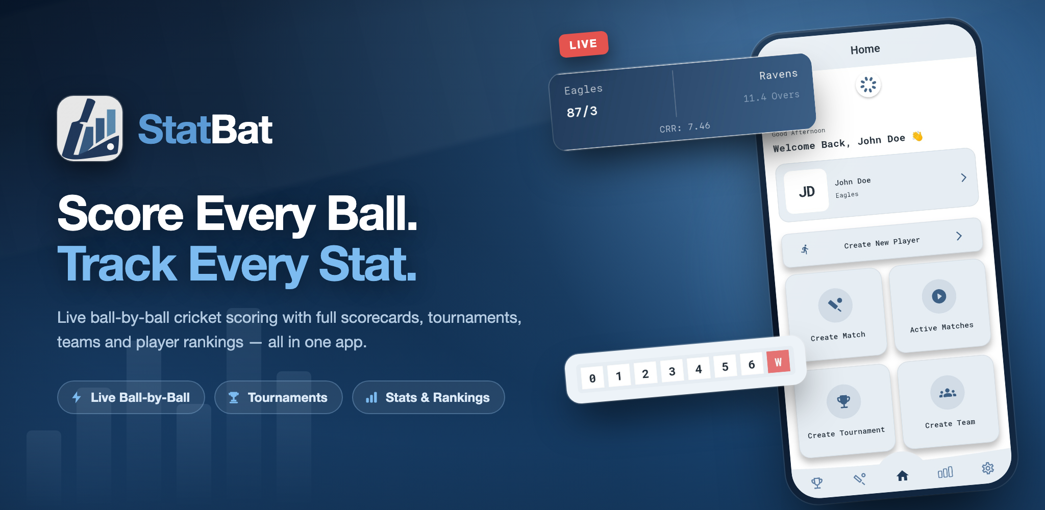 StatBat feature graphic